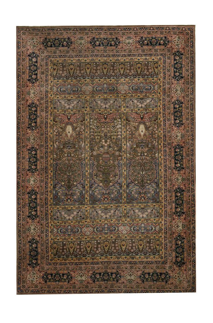 Semi-Antique Qum Carpet (1 of 1)