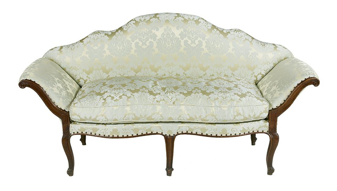 Venetian Walnut Sofa in the Rococo Taste (1 of 2)