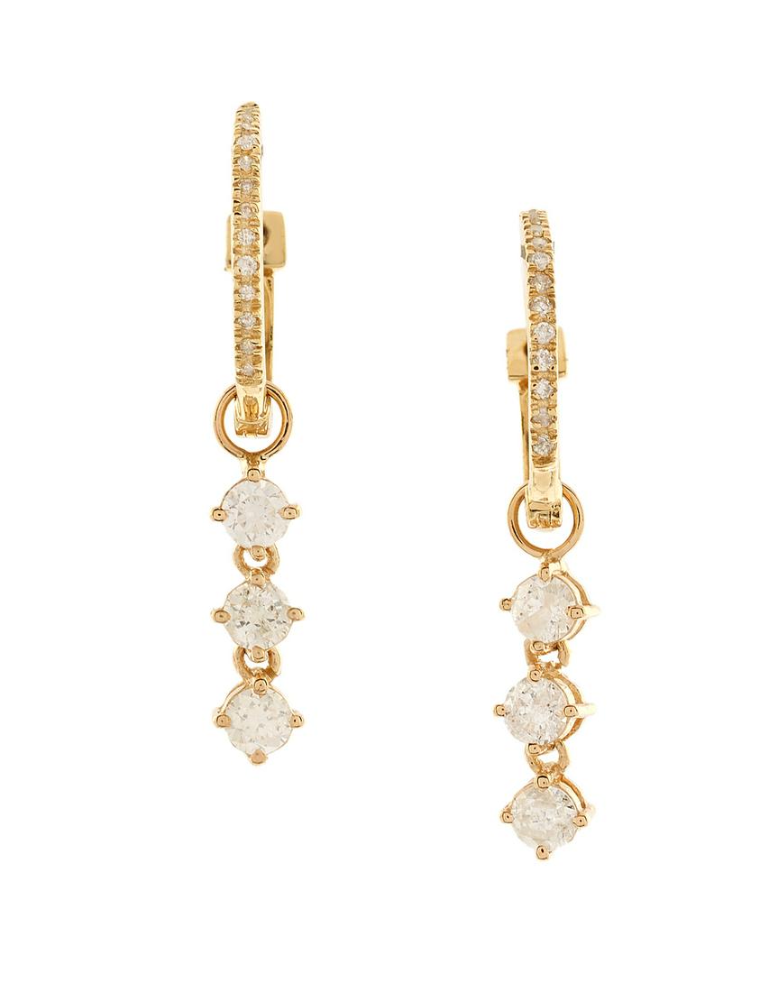 Pair of Convertible Diamond Earrings (1 of 1)