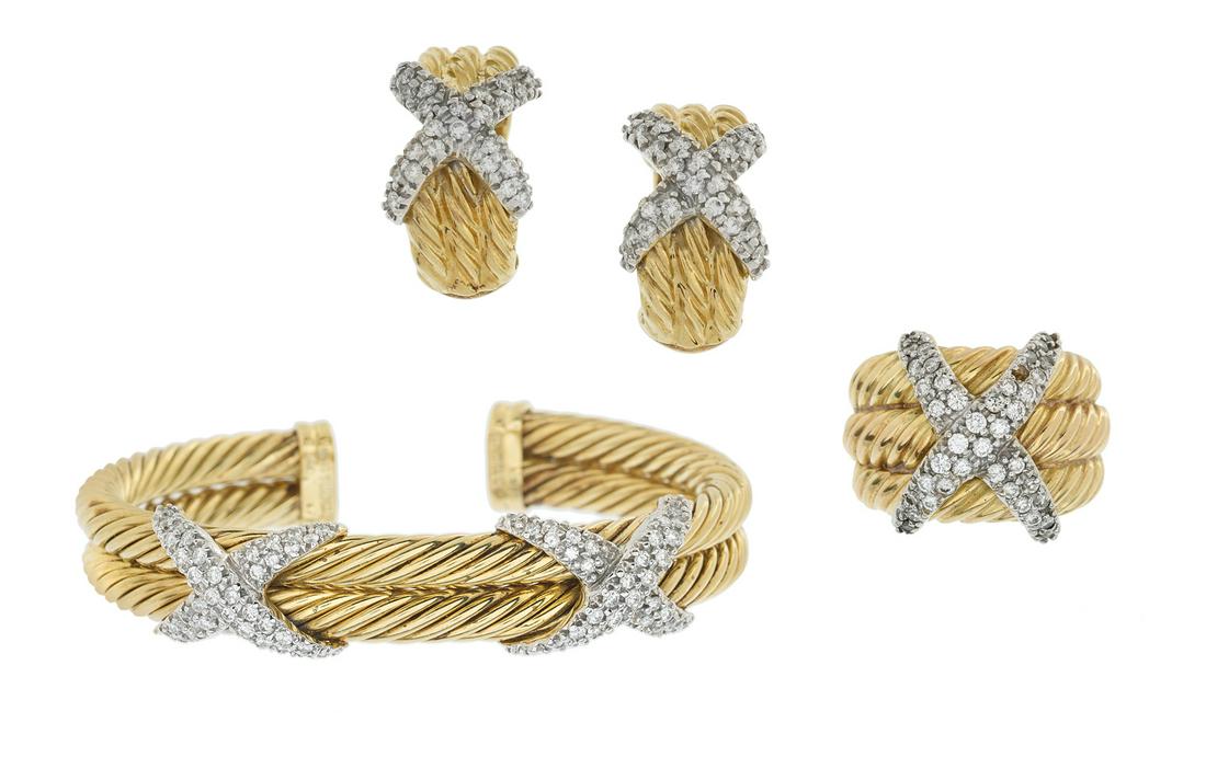 David Yurman Diamond Jewelry Suite (1 of 4)