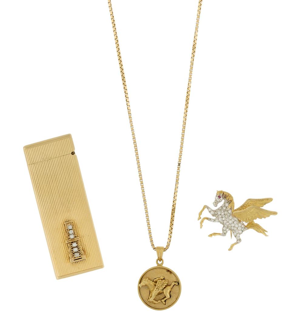 Three Diamond and Gold Items (1 of 1)