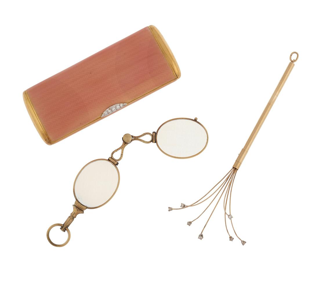 Three Gold and Diamond Accessories (1 of 1)