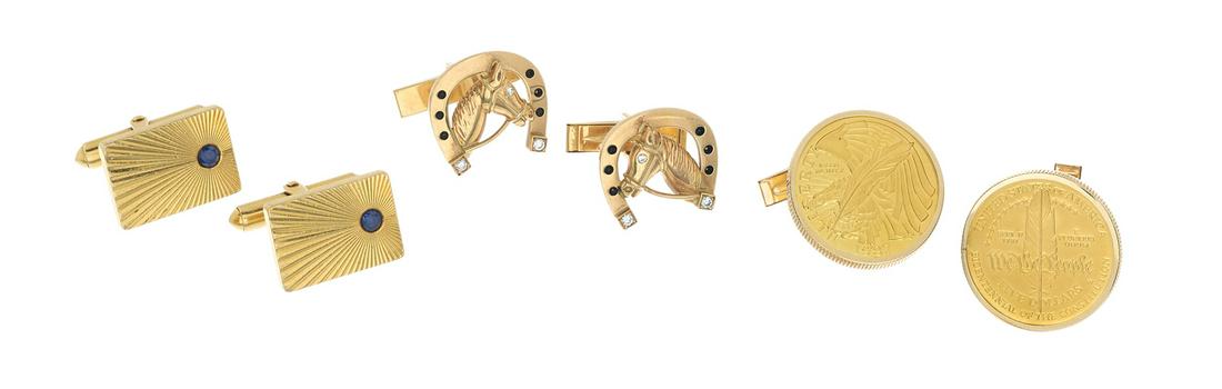 Three Pairs of Cufflinks (1 of 1)