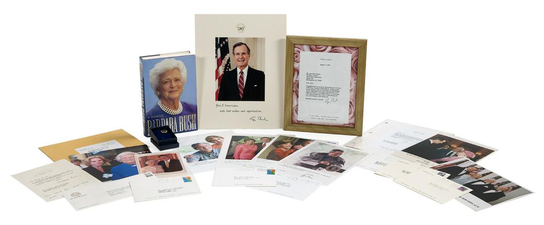 George H. W. and Barbara Bush Letters (1 of 1)