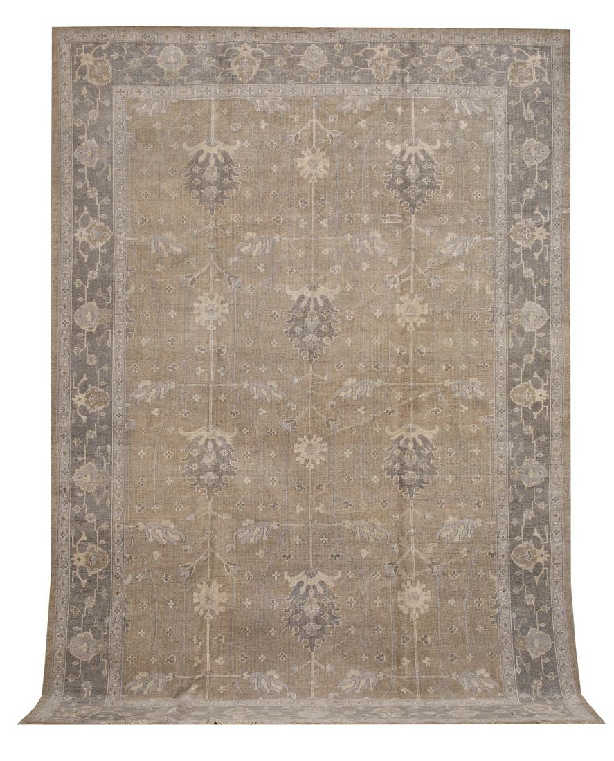 Turkish Oushak Carpet (1 of 1)