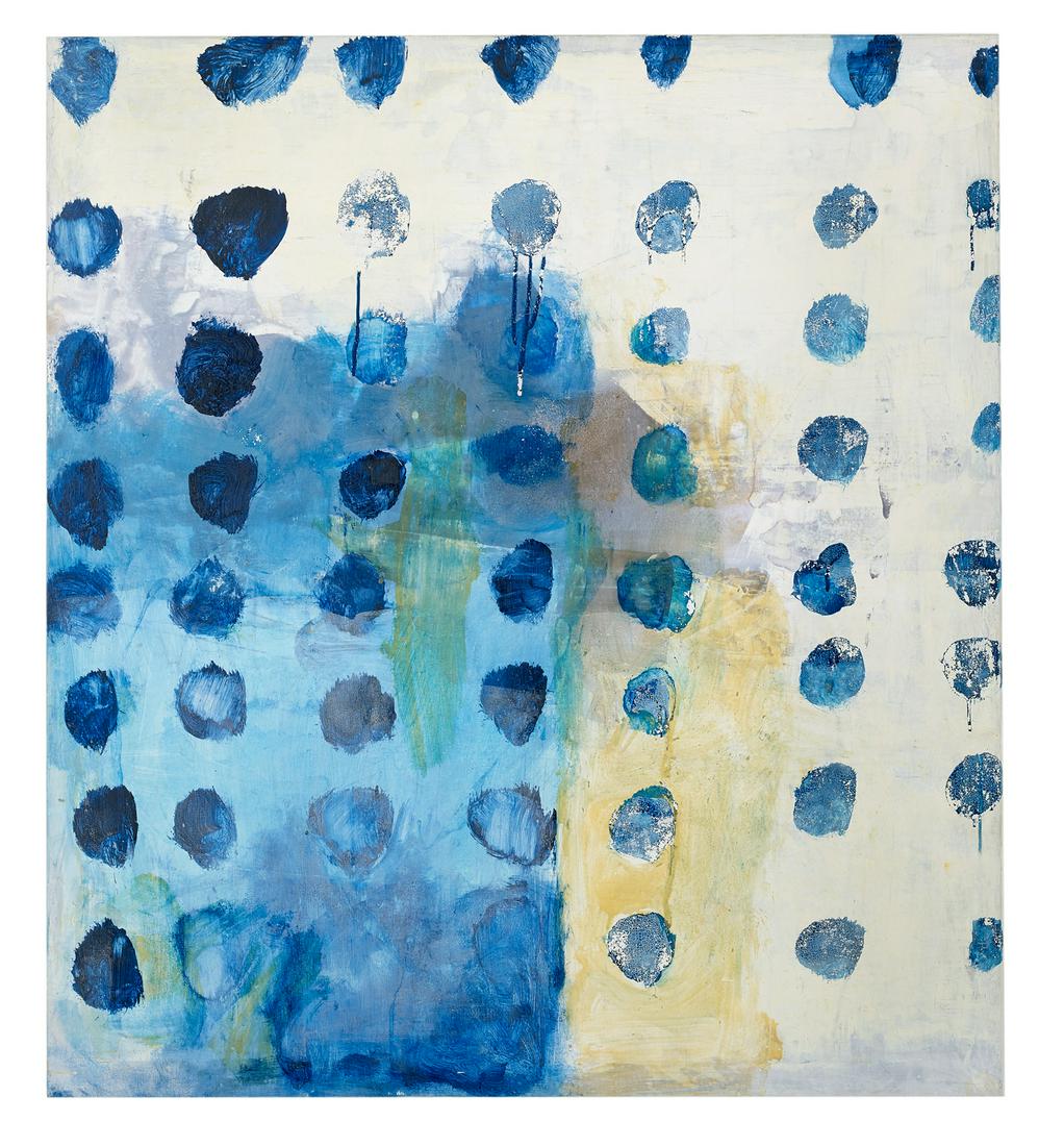 Margaret Evangeline (US/Louisiana, b. 1943): Margaret Evangeline (American/Louisiana/New York, b. 1943) "Persephone Series" oil on wood panel signed and titled en verso. Unframed. 40" x 36"