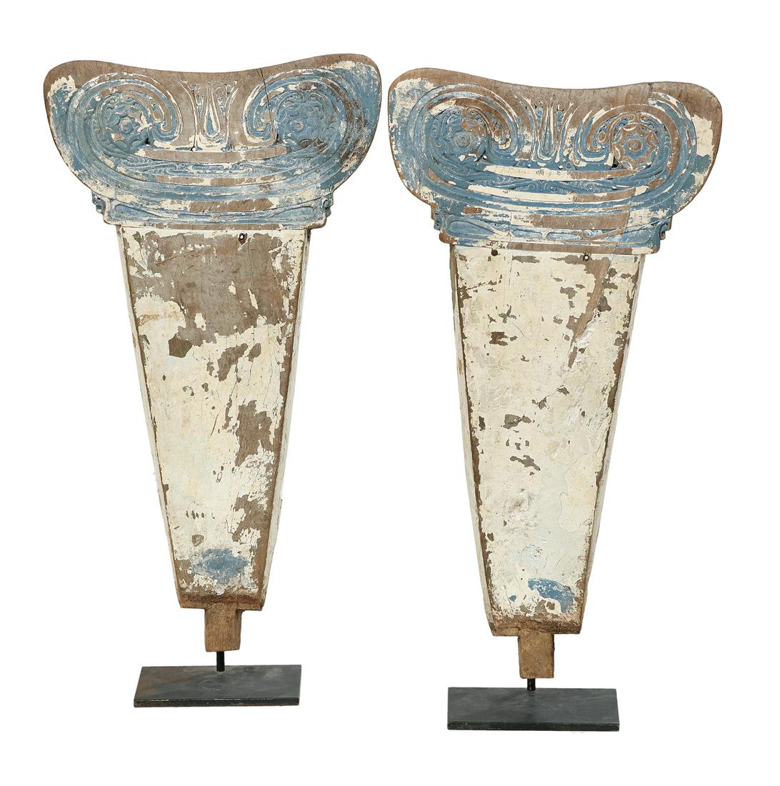 Pair of Tribal Arts Splash Boards (1 of 2)