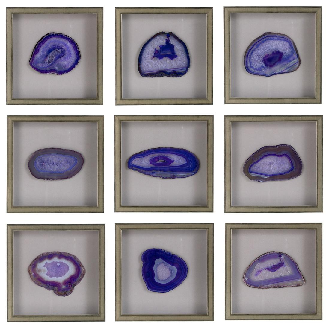 Collection of Nine Agate Slices (1 of 10)