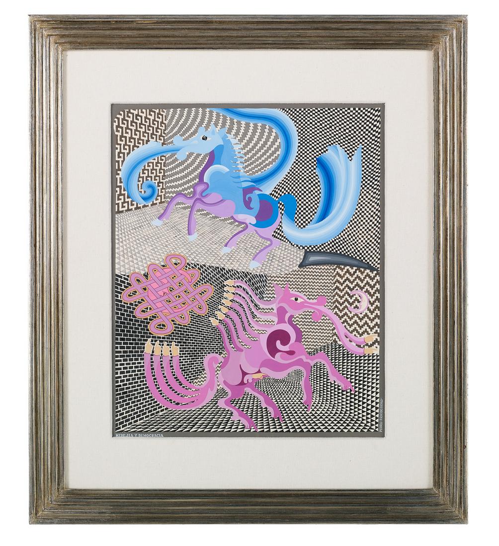 Pedro Friedeberg (Mexican, b. 1936) (1 of 2)