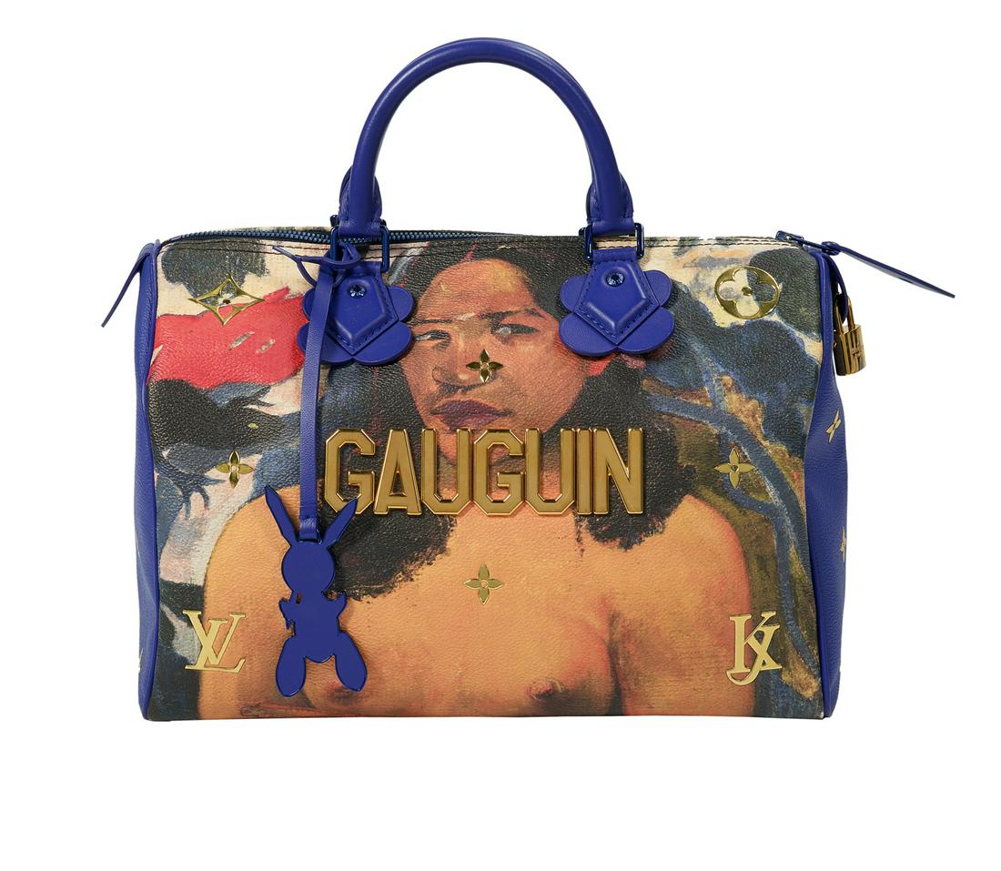 Louis Vuitton Jeff Koons "Speedy" Handbag (1 of 3)