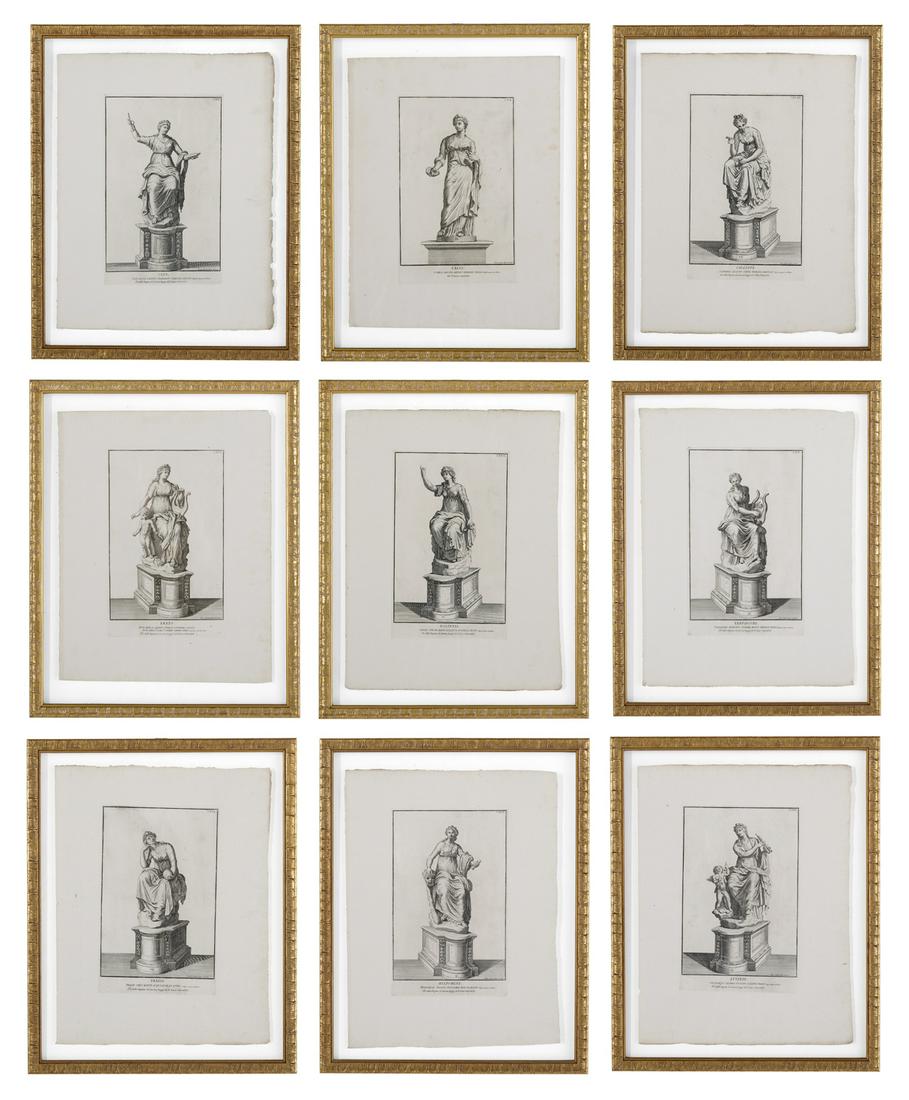 Suite of Nine 18th-Century Copperplate Engravings (1 of 10)