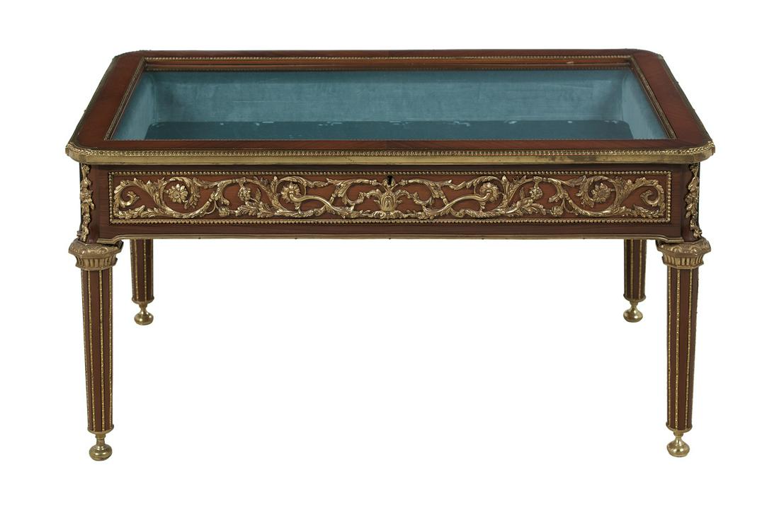 Louis XVI-Style Ormolu-Mounted Vitrine (1 of 2)