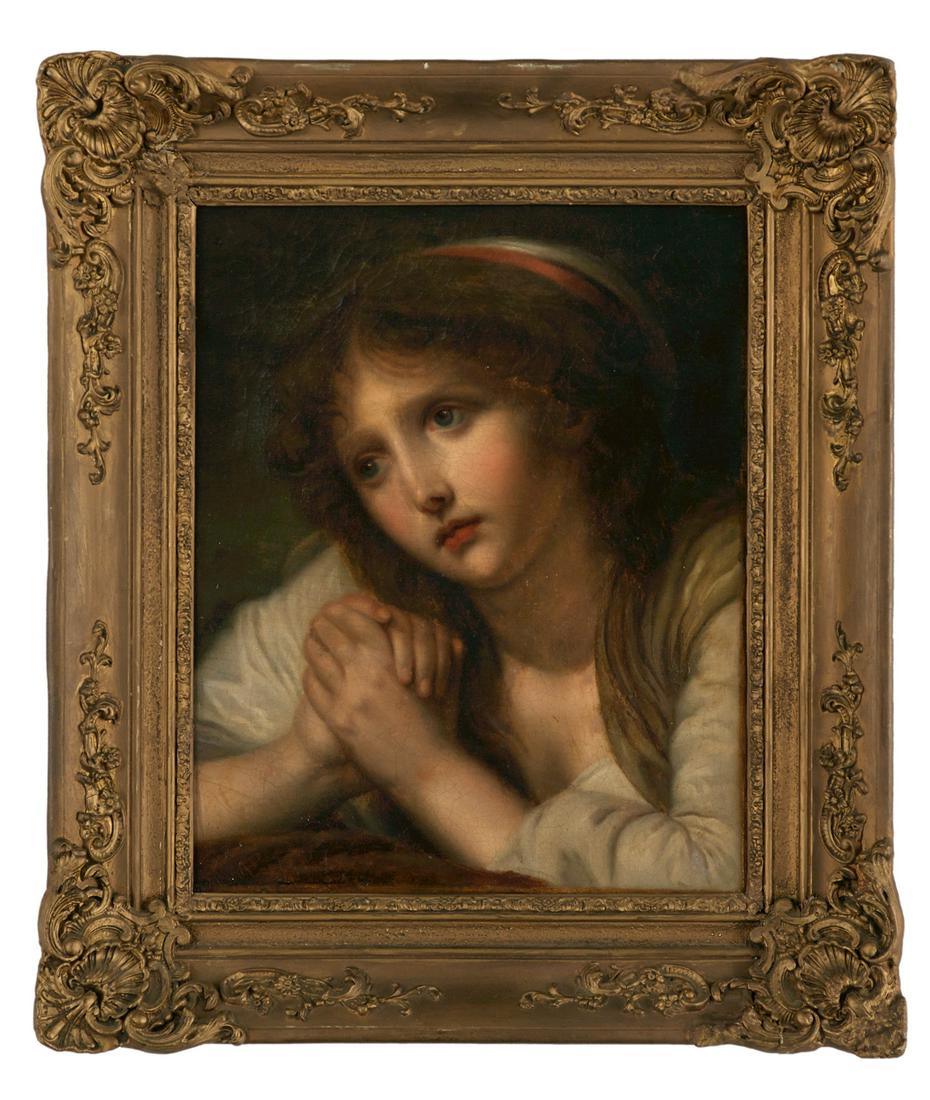 Attr. to Jean-Baptiste Greuze (French, 1725-1805) (1 of 2)