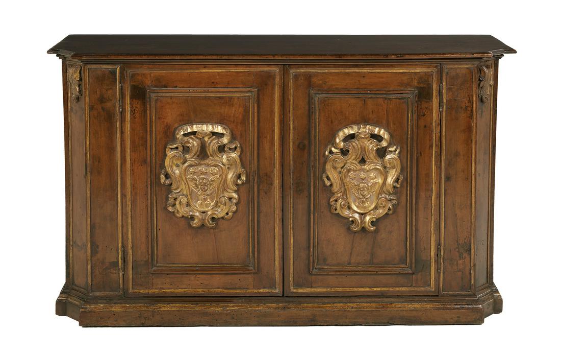 Italian Walnut Credenza (1 of 3)