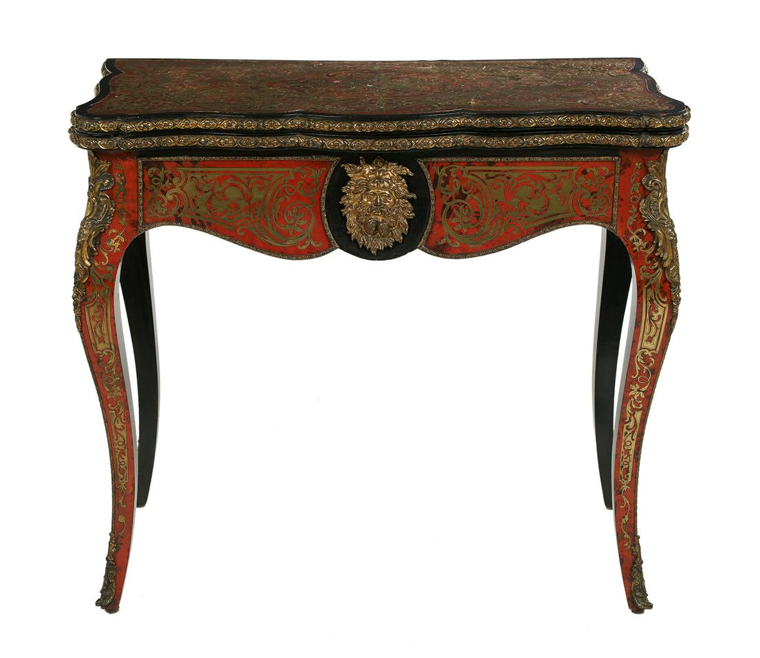 Napoleon III Ebonized and Boulle Games Table (1 of 2)
