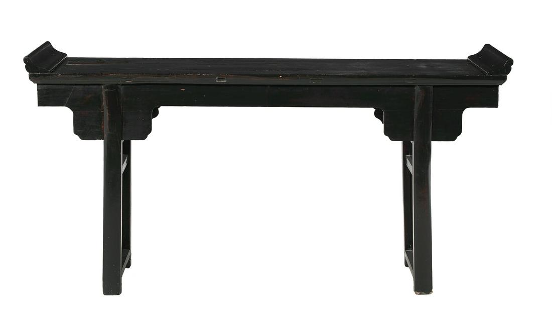 Chinese Ebonized Altar Table (1 of 2)