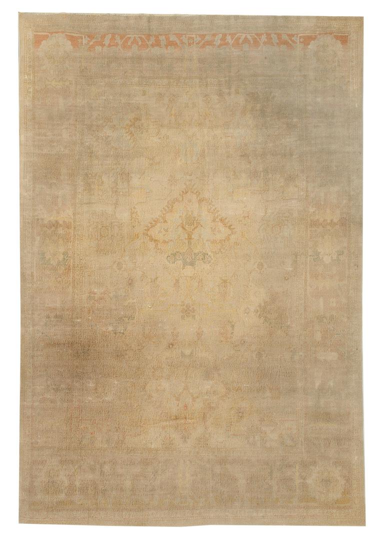 Semi-Antique Oushak Carpet (1 of 1)