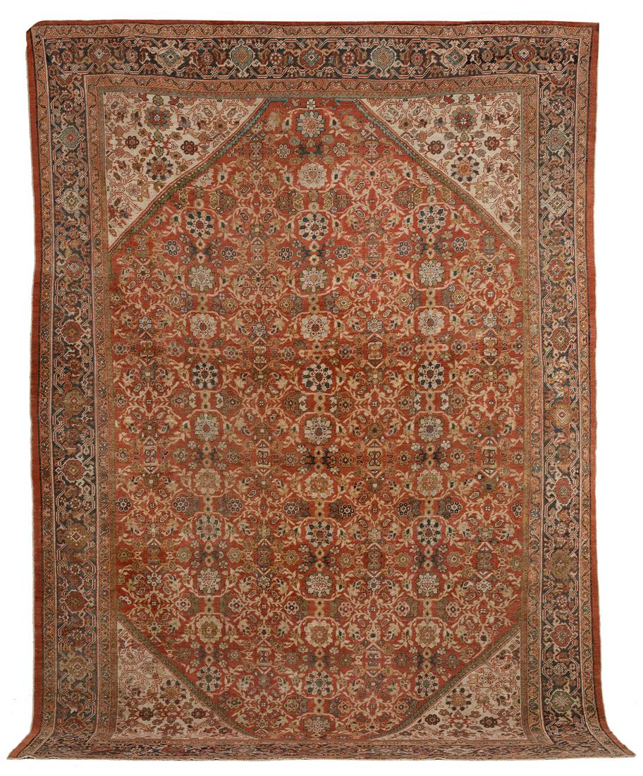 Antique Mahal Carpet (1 of 1)