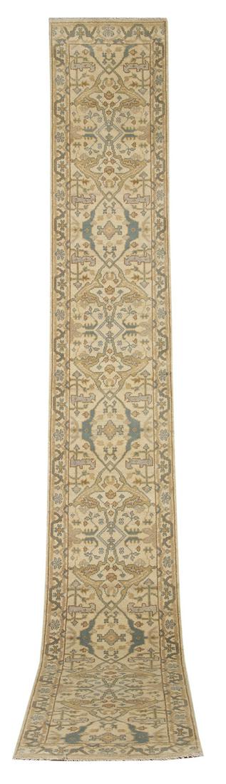 Turkish Angora Oushak Runner (1 of 1)