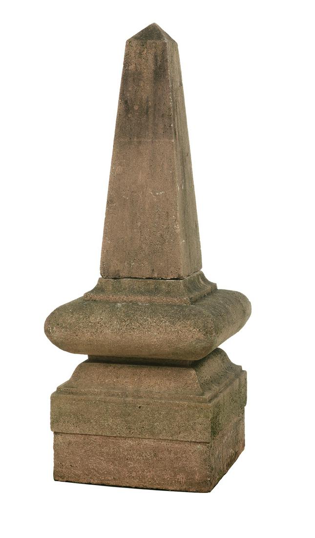 Large Cast Stone Garden Obelisk (1 of 1)