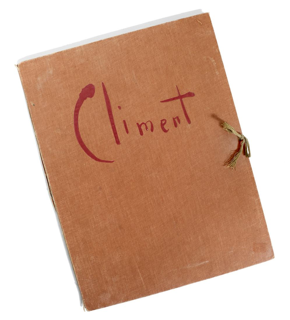 Enrique Climent (Spanish, 1897-1980): Enrique Climent (Spanish, 1897-1980) 10 Grabados en Linoleo, Mexico: Ediciones Levante, 1951, portfolio of ten linocuts in color, printed under artist's auspices, with an introduction by Carlos Merida