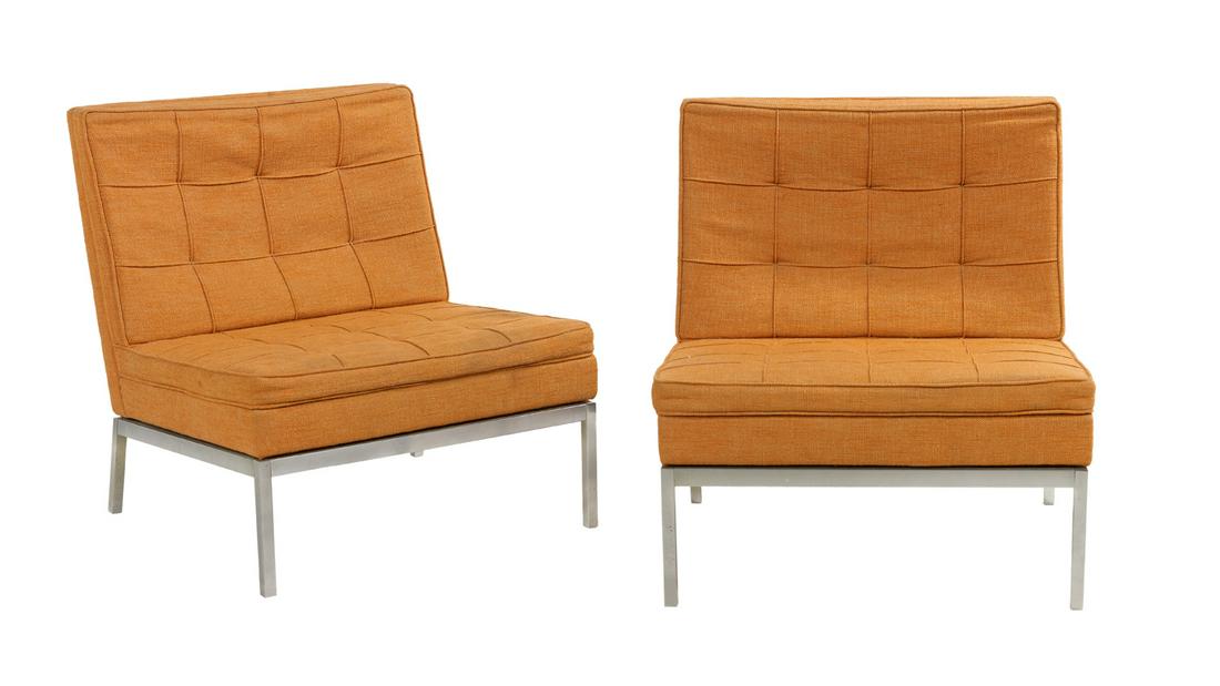 Florence Knoll Pair of Model 65 Lounge Chairs (1 of 1)