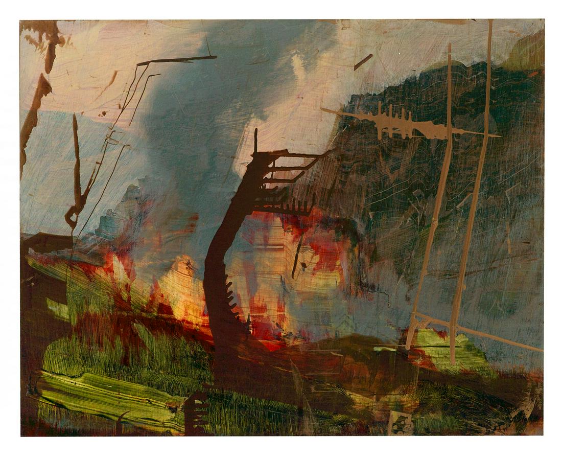 James Lavadour (American/Washington, b. 1951) (1 of 2)