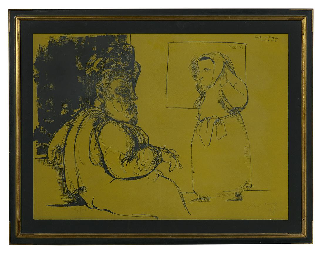 Jose Luis Cuevas, (Mexican, 1934-2017) (1 of 2)