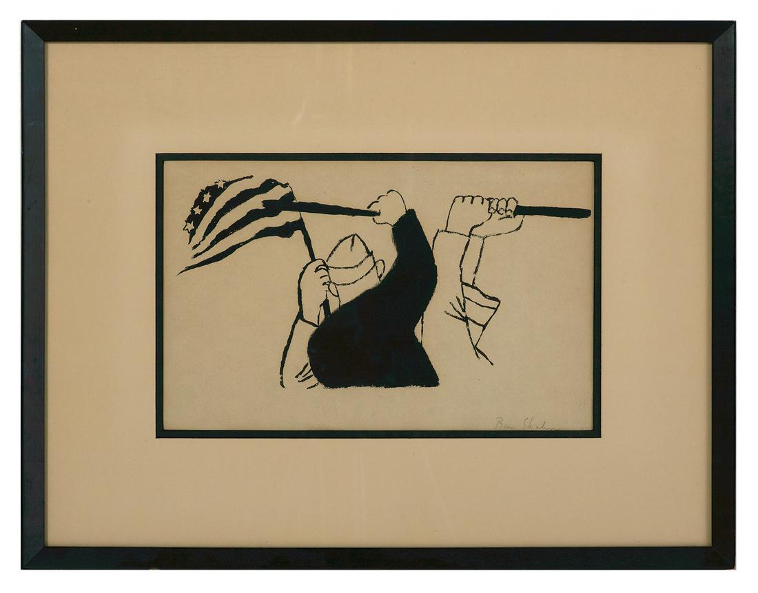 Ben Shahn, (American/New York, 1898-1969) (1 of 2)
