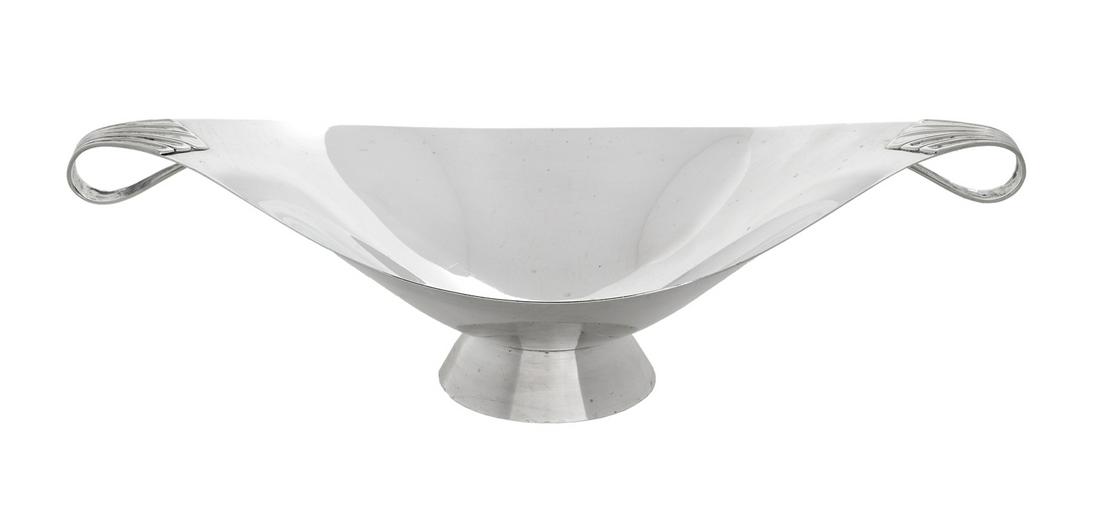 Tiffany & Co. Modernist Silver Center Bowl (1 of 1)