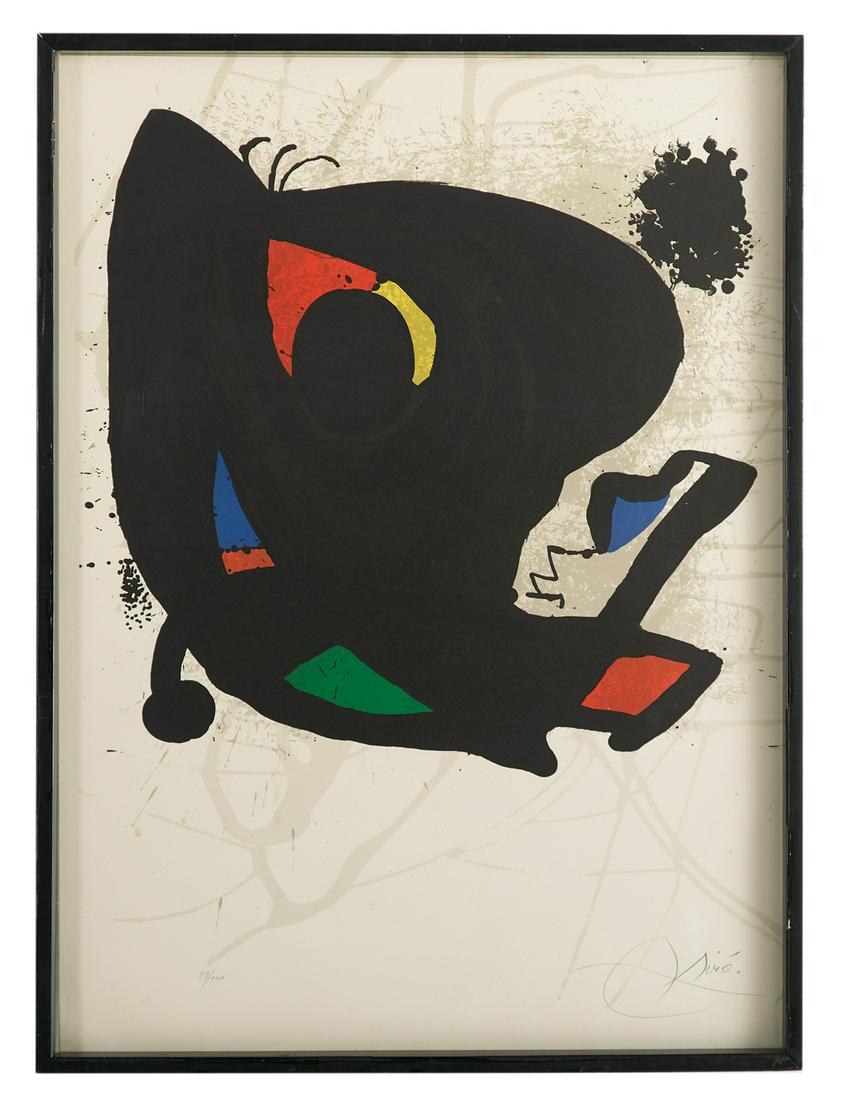 Joan Miro (Spanish, 1893-1983) (1 of 2)