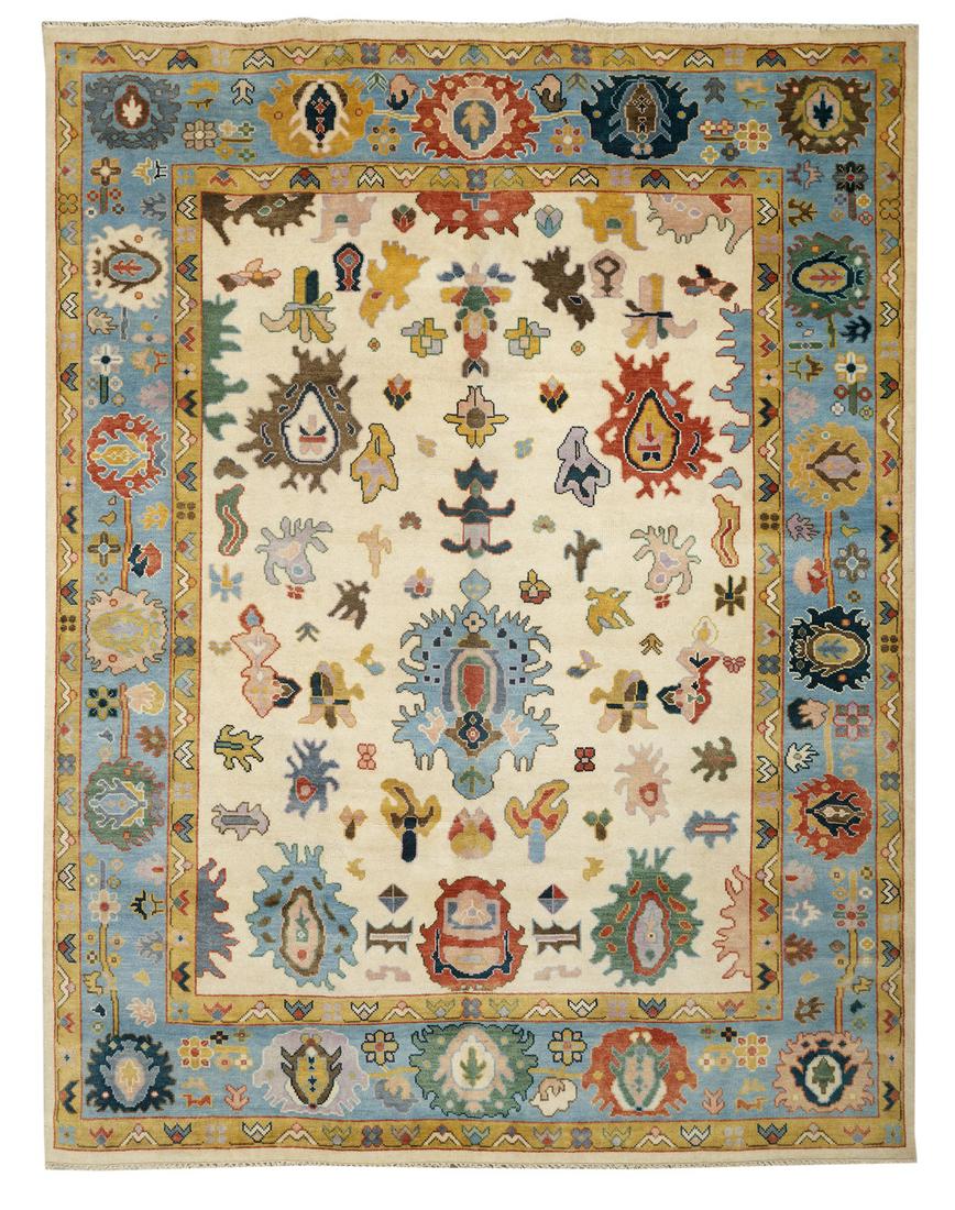 Turkish Angora Oushak Carpet (1 of 1)