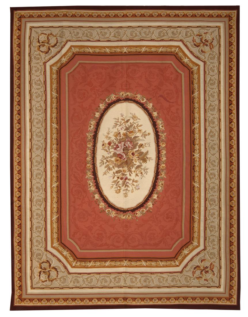 Louis XVI-Style Aubusson Carpet (1 of 1)