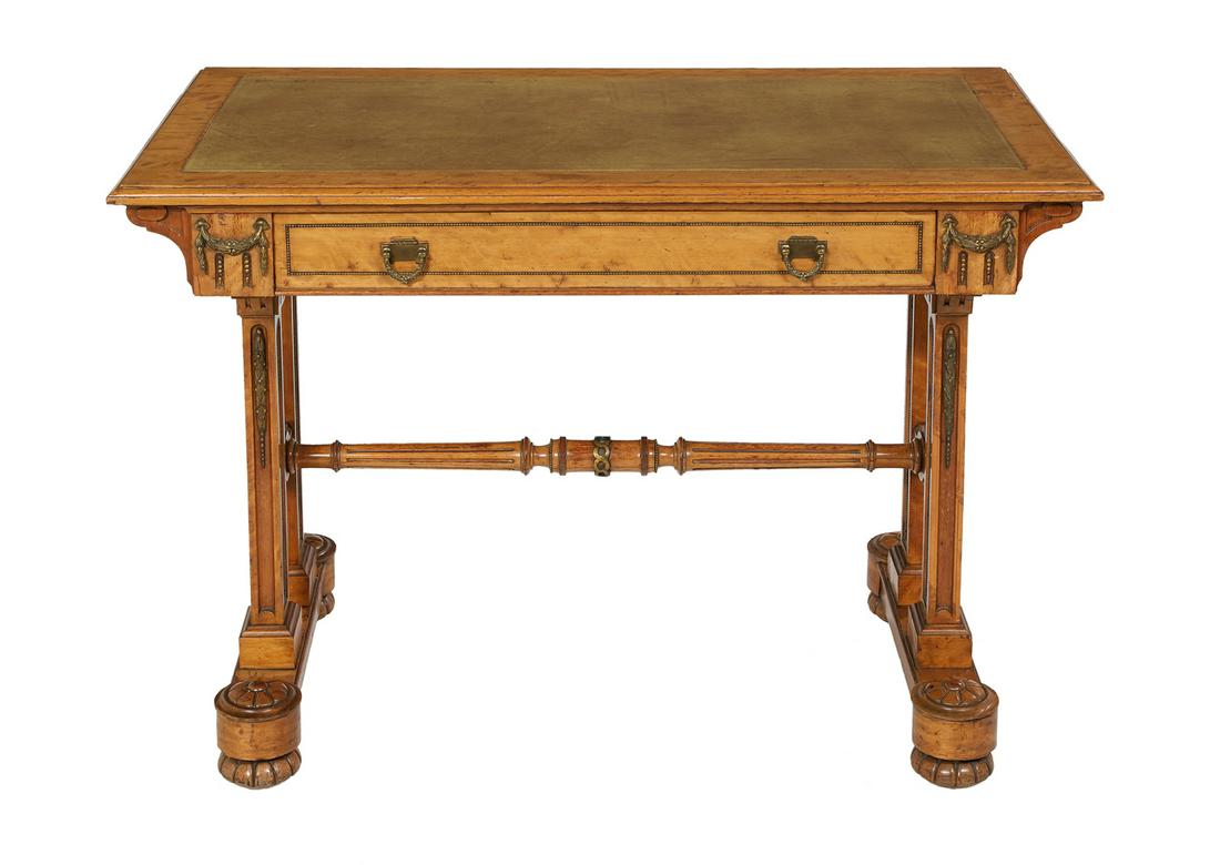 Napoleon III Fruitwood Writing Table (1 of 2)