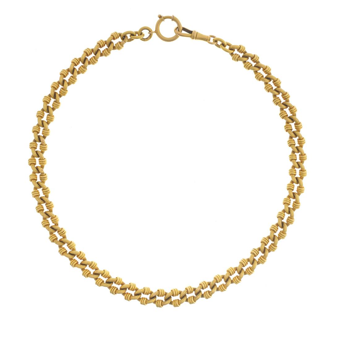 Victorian English Heavy Fob Chain/Necklace (1 of 1)