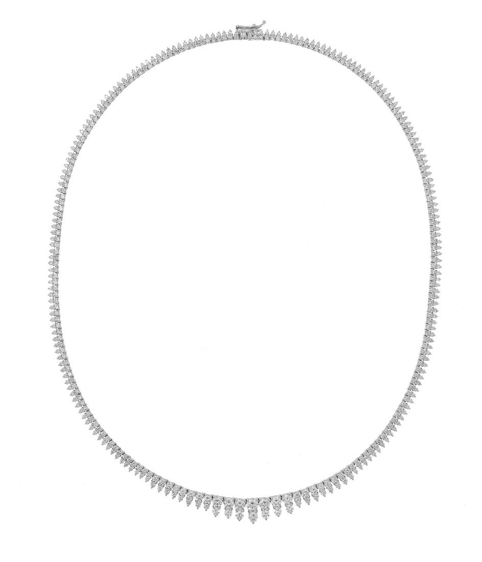 Riviere Diamond Necklace (1 of 1)
