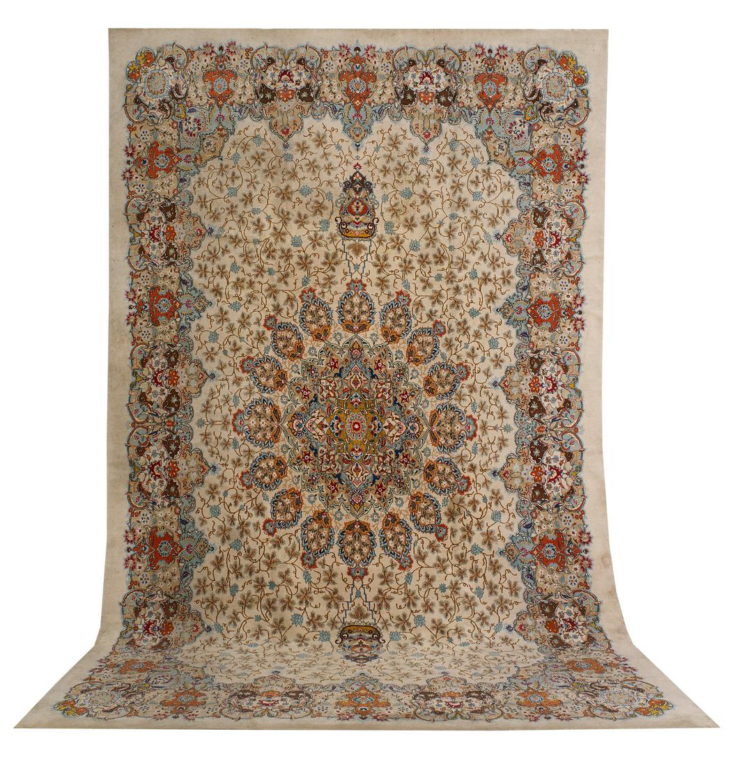 Semi-Antique Kerman Carpet (1 of 1)