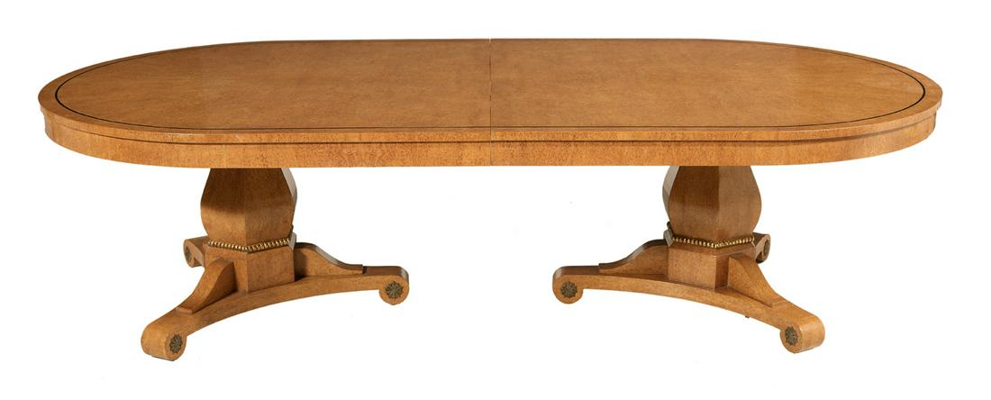 Therien Studio Birch Double-Pedestal Dining Table (1 of 3)