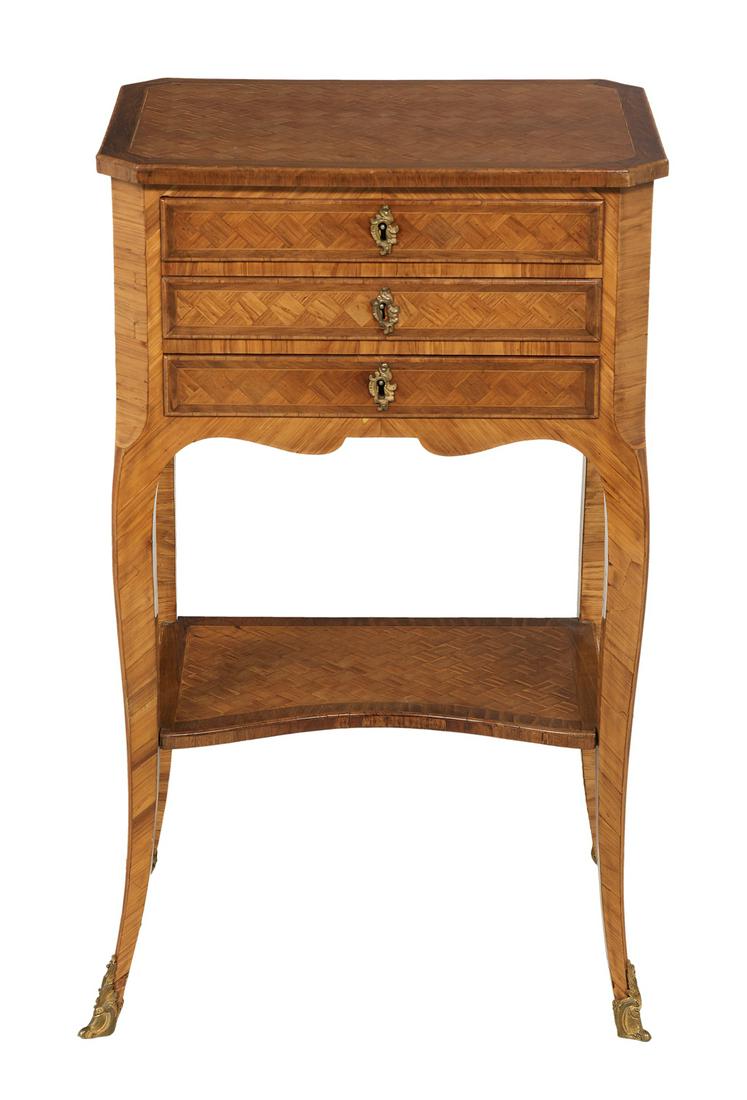 Louis XV/XVI-Style Kingwood Occasional Table (1 of 2)