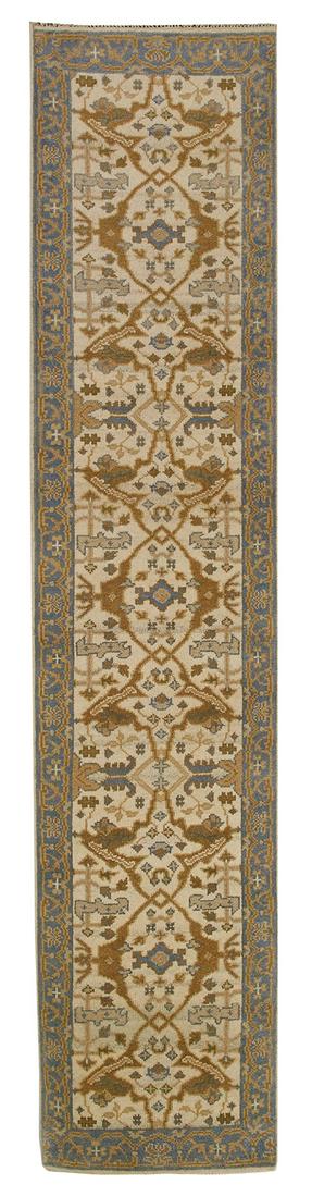 Turkish Angora Oushak Runner (1 of 1)