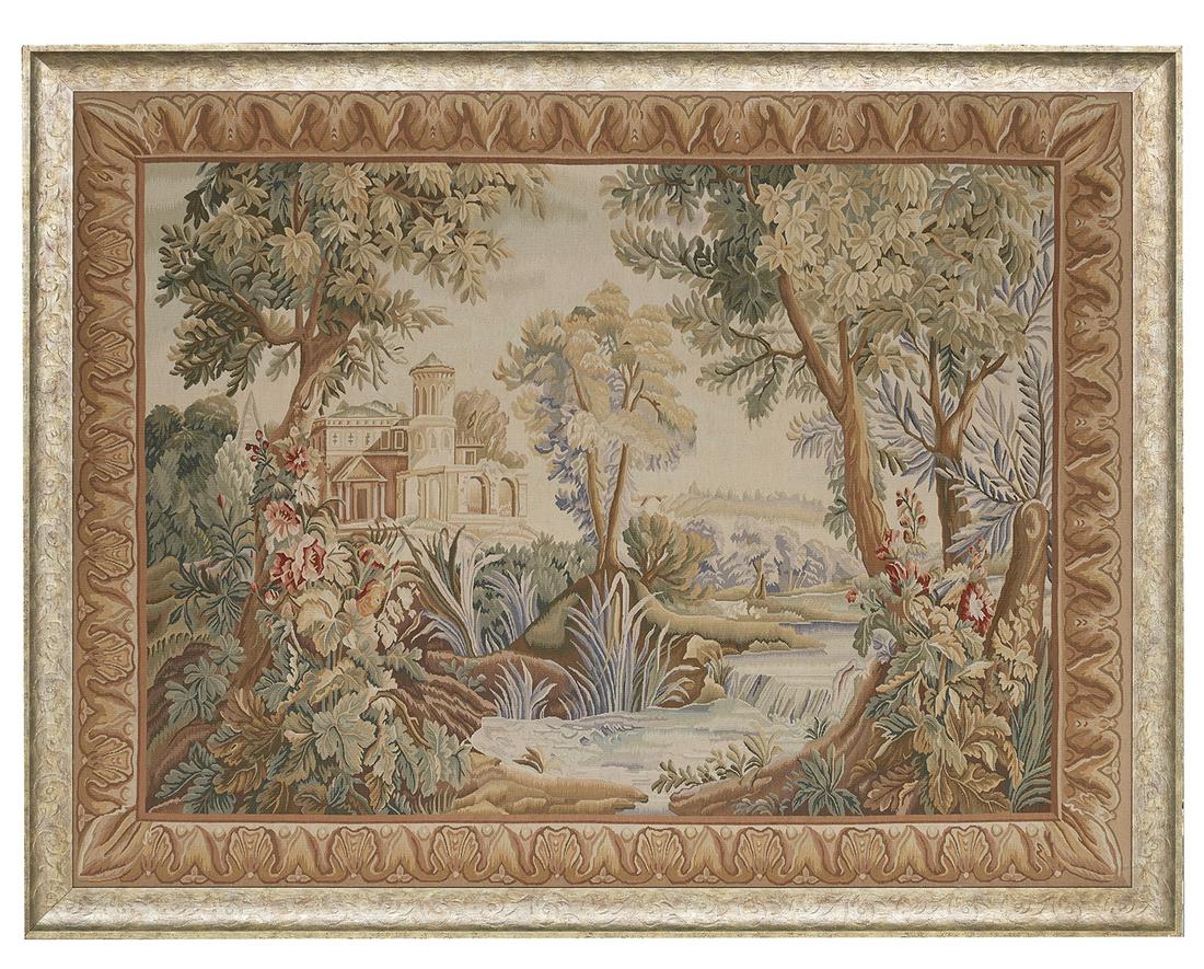 Continental Machine-Made Verdure Tapestry (1 of 2)