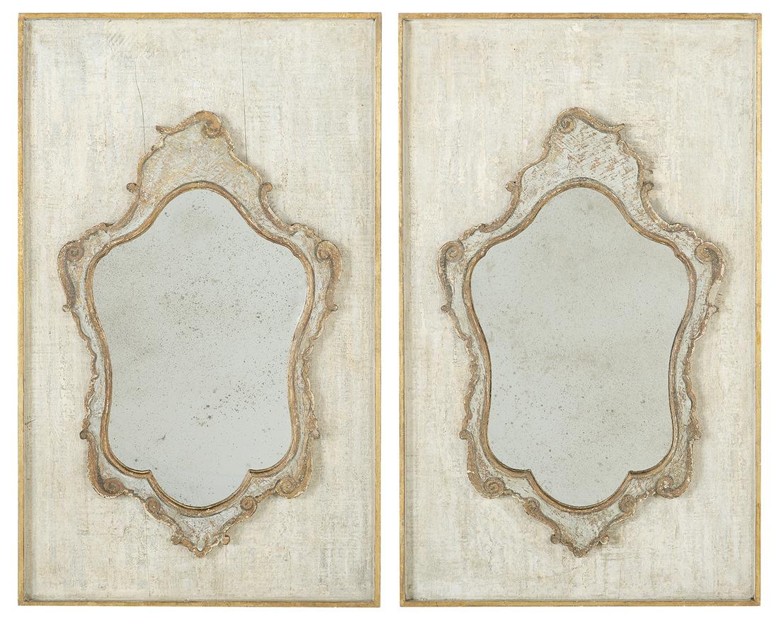 Pair of Contemporary Painted Mirrors (1 of 5)