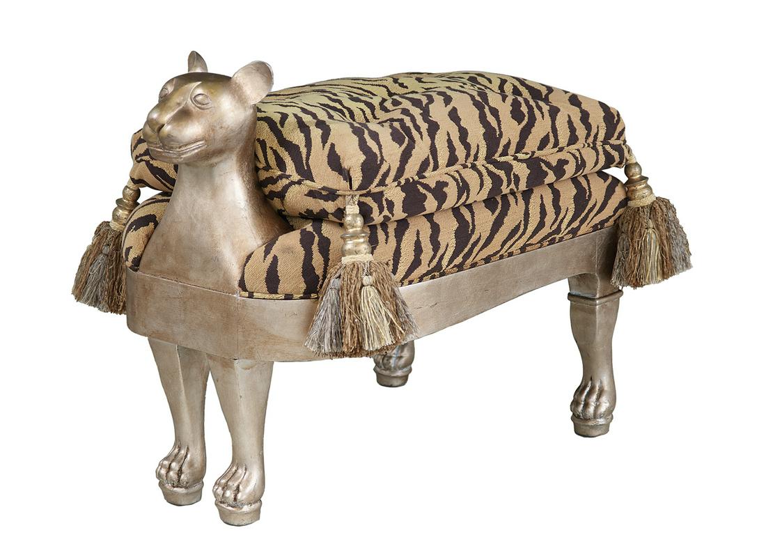 Silver-Gilt Ottoman in the Egyptian Taste (1 of 1)