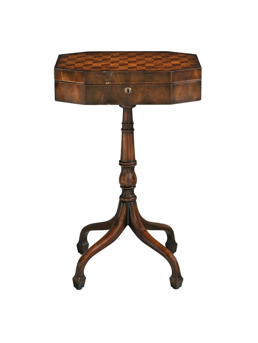 Edwardian-Style Mahogany Occasional Table (1 of 3)