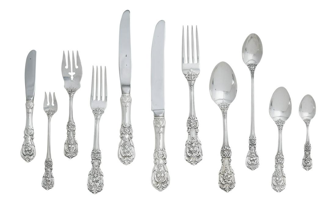 Reed & Barton "Francis I" Sterling Flatware Set (1 of 4)