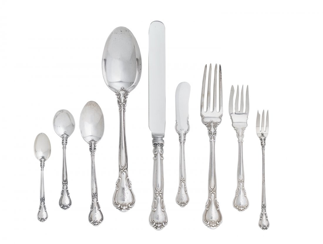 Gorham "Chantilly" Sterling Silver Flatware (1 of 2)