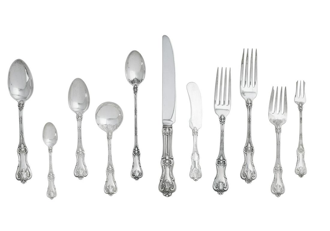 F. W. Smith "Federal Cotillion" Sterling Flatware (1 of 2)