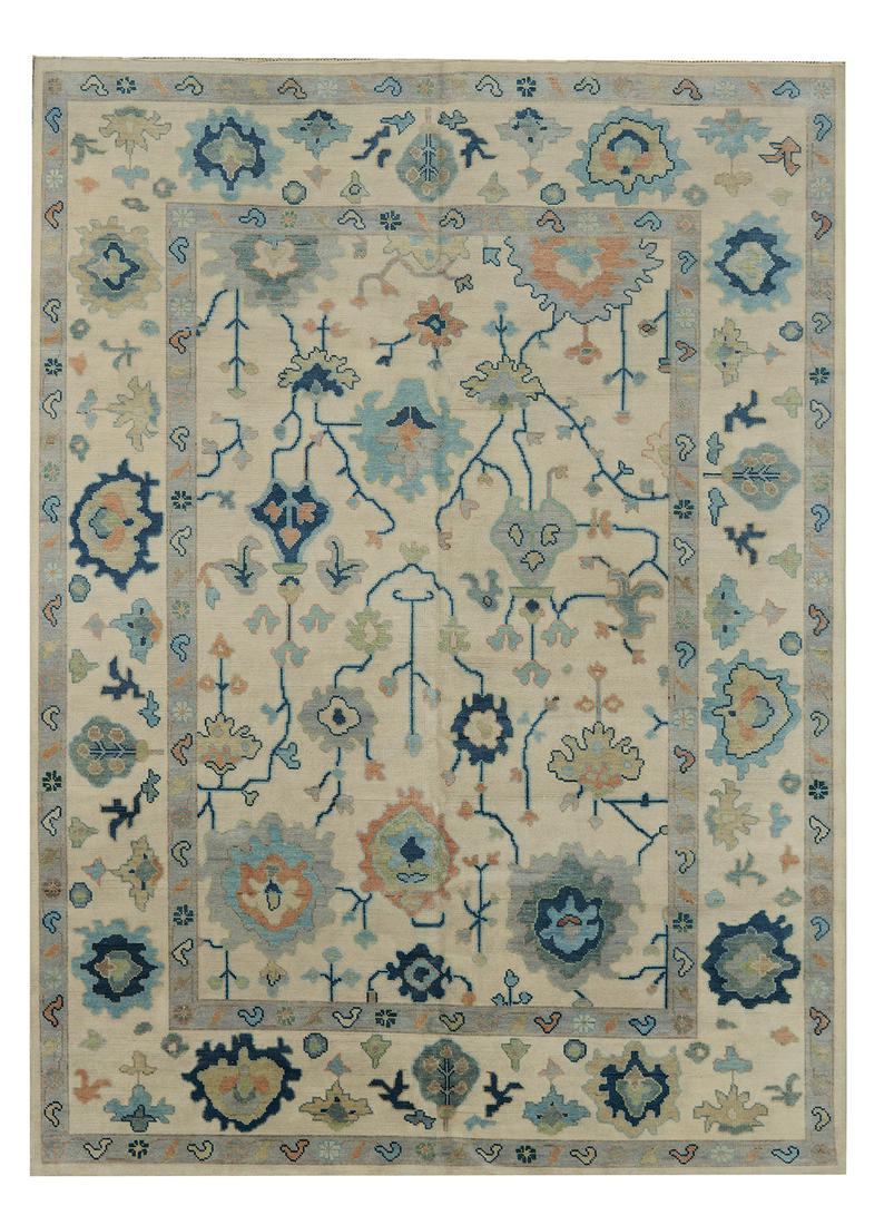 Turkish Oushak Carpet (1 of 1)