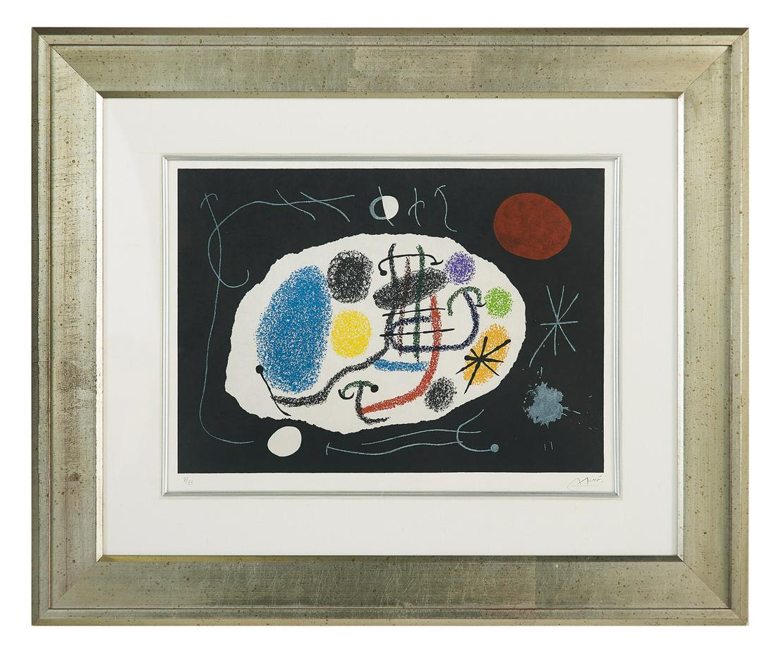 Joan Miro (Spanish, 1893-1983) (1 of 2)