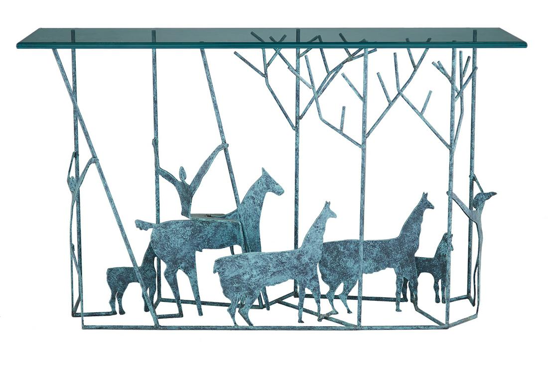 Mario Villa (Nicaraguan, 1953-2021) Console Table (1 of 3)